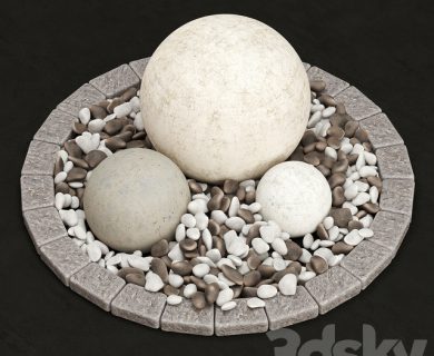 مدل سه بعدی سنگ