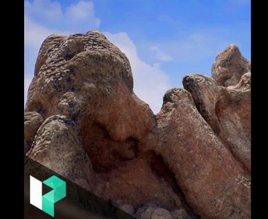 مدلینگ و تکسچرینگ، شیدینگ صخره های آتشفشانی برای Unreal