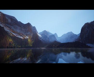 آموزش ایجاد کوه در Unreal Engine 4