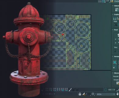 آموزش ساخت هیدرانت آتش نشانی در 3DS Max