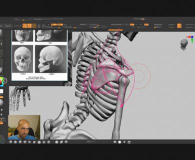 آموزش ساخت آناتومی خانم در Zbrush