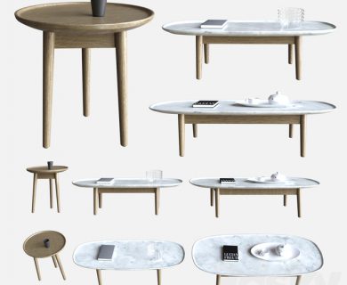 مدل سه بعدی میز کافه