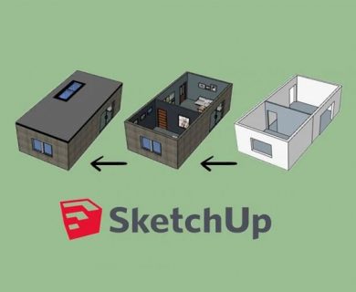 آموزش طراحی داخلی در Sketchup