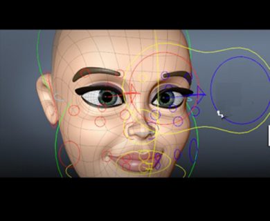 آموزش ریگ بندی صورت در Maya