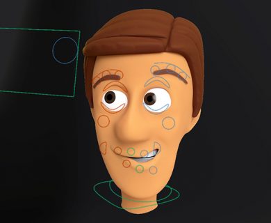 آموزش ریگ کردن صورت در نرم افزار Maya