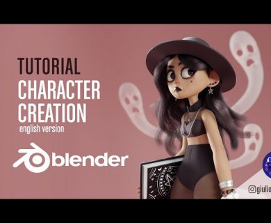 آموزش ساخت کاراکتر کارتونی در Blender