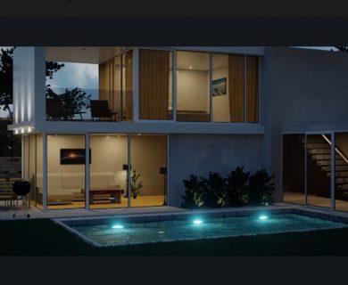 آموزش طراحی یک خانه سه بعدی مدرن در Blender 2.80