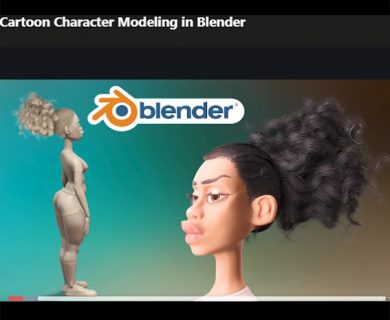 آموزش مدلسازی کاراکتر در Blender