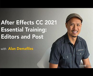آموزش ادیت و پست پرو فیلم در After Effects CC 2021
