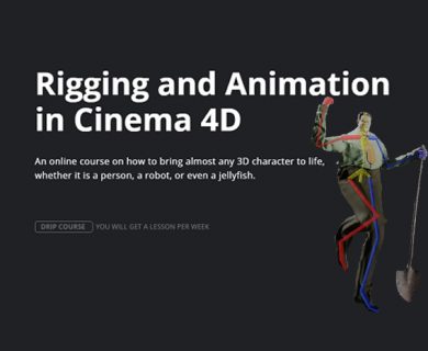 آموزش ریگ بندی و انیمیشن در Cinema 4D