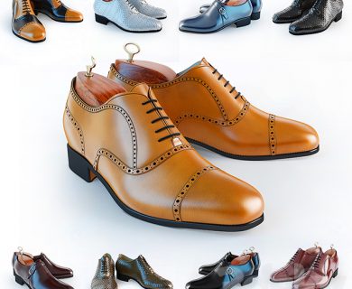 مدل سه بعدی کفش مردانه