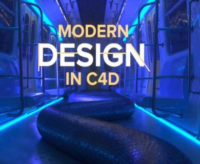 آموزش طراحی مدرن در Cinema 4D