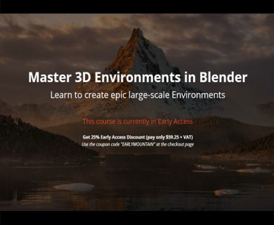 آموزش ساخت محیط در Blender