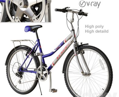 مدل سه بعدی دوچرخه