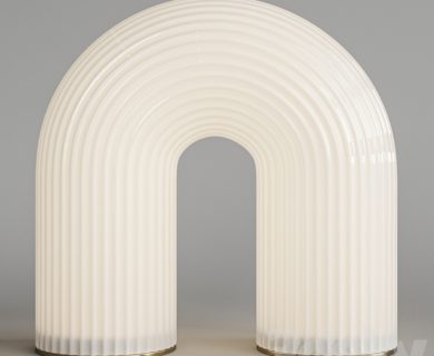 مدل سه بعدی چراغ رومیزی مدرن