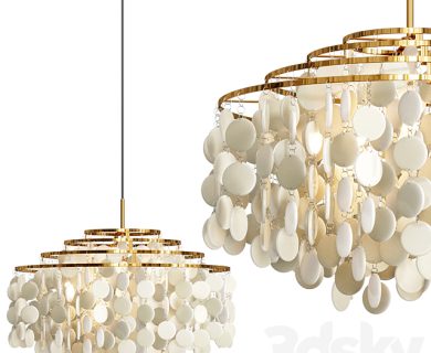 مدل سه بعدی گل و گلدان