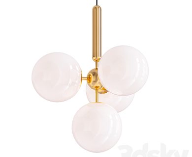 مدل سه بعدی گل و گلدان