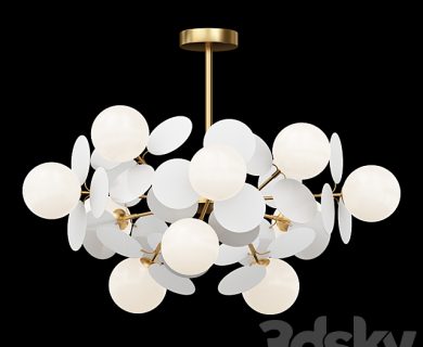 مدل سه بعدی گل و گلدان