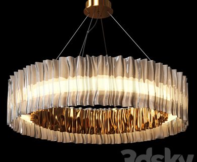 مدل سه بعدی گل و گلدان