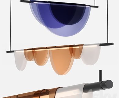 مدل سه بعدی گل و گلدان