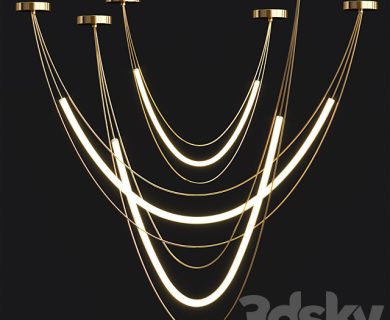 مدل سه بعدی گل و گلدان