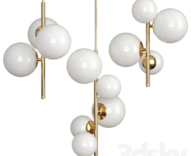 مدل سه بعدی گل و گلدان