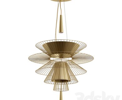 مدل سه بعدی گل و گلدان