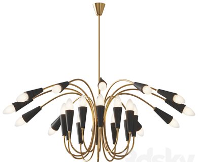 مدل سه بعدی گل و گلدان