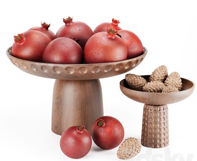 مدل سه بعدی سبد میوه مدل سه بعدی سبد میوه