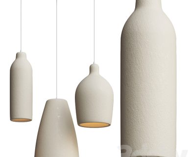 مدل سه بعدی گل و گلدان