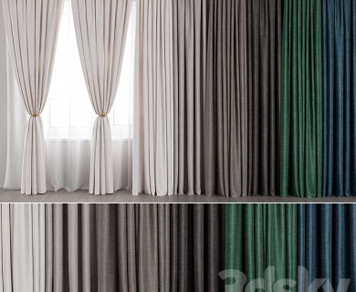 مدل سه بعدی پرده مدل سه بعدی پرده
