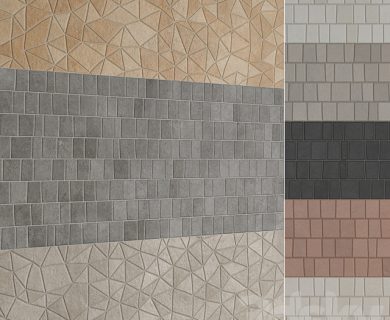 مدل سه بعدی کاشی مدل سه بعدی کاشی
