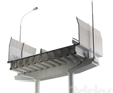 مدل سه بعدی لوازم خیابان