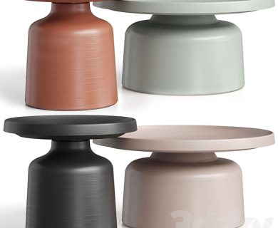 مدل سه بعدی میز و صندلی