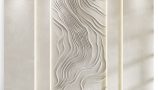 Sand Waves Decorative Panel 3d model