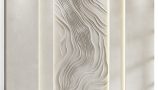 Sand Waves Decorative Panel 3d model