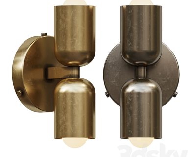 مدل سه بعدی گل و گلدان