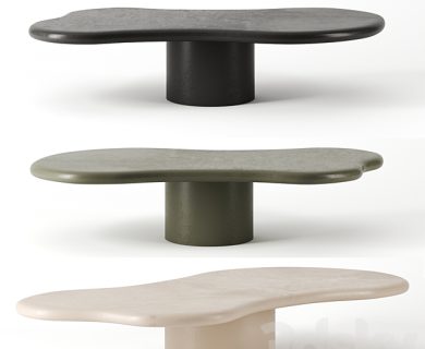 مدل سه بعدی میز و صندلی