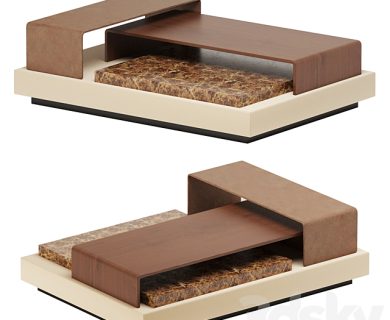 مدل سه بعدی میز و صندلی