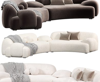 مدل سه بعدی پرده