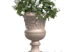 گل و گلدان