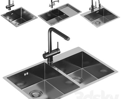 مدل سه بعدی سینک ظرفشویی مدل سه بعدی سینک ظرفشویی