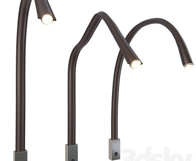 مدل سه بعدی گل و گلدان