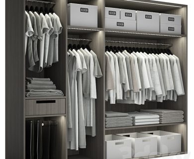 مدل سه بعدی کمد لباس مدل سه بعدی کمد لباس