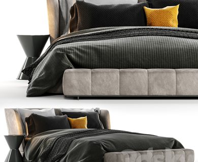 مدل سه بعدی تخت مدل سه بعدی تخت