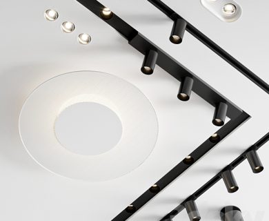 مدل سه بعدی چراغ