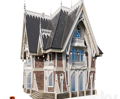 مدل سه بعدی ساختمان