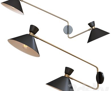 مدل سه بعدی گل و گلدان