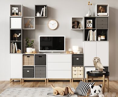 مدل سه بعدی میز تلویزیون کلاسیک