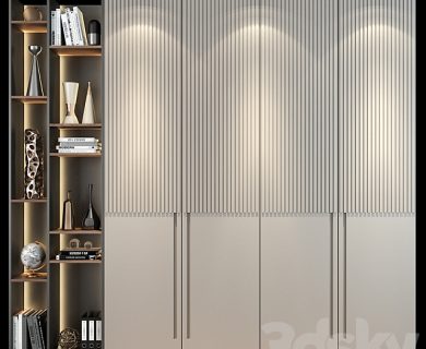 مدل سه بعدی کمد لباس مدل سه بعدی کمد لباس